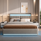 Luxe opbergbed met LED verlichting